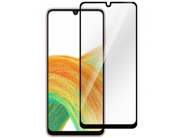 eSTUFF Samsung Galaxy A33 5G  Black Full Cover, Full Glue