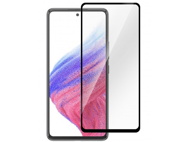 eSTUFF Samsung Galaxy A53 5G  Black Full Cover, Full Glue