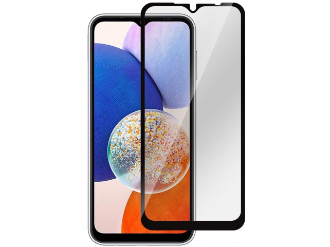 eSTUFF Samsung Galaxy A14 4G/A14  5G/F14 Black Full Cover, Full