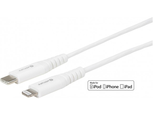 eSTUFF USB-C Lightning Cable MFI 0,5m  USB-C to 8Pin lightning plug