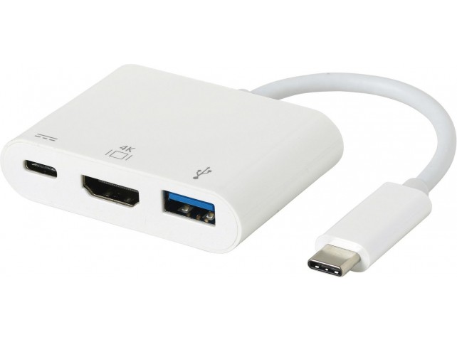eSTUFF USB-C AV Multiport Adapter  For Macbook Pro & DP Alt mode