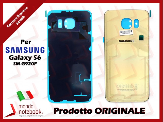 Back Cover Posteriore Samsung Galaxy S6 SM-G920F (GOLD)