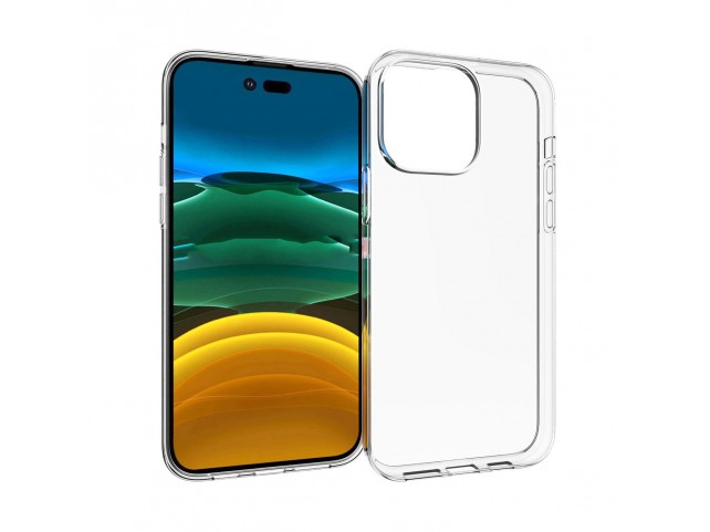 eSTUFF LONDON iPhone 14 Pro Max Soft  case Clear ultra-slim
