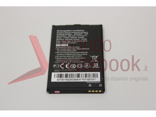 BATTERIA ACER BeTouch E310 E330 E320 E140 E210 M310 - 1300mAh