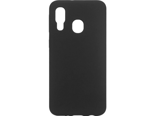 eSTUFF MADRID Samsung Galaxy A40  Silicone case Black silk