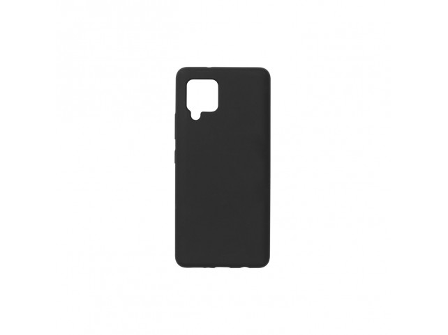 eSTUFF MADRID Samsung Galaxy A42 5G  Silicone case Black silk