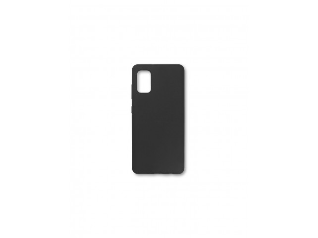 eSTUFF MADRID Samsung Galaxy A41  Silicone case Black silk