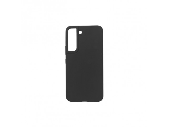 eSTUFF MADRID Samsung Galaxy S22  Silicone case Black silk