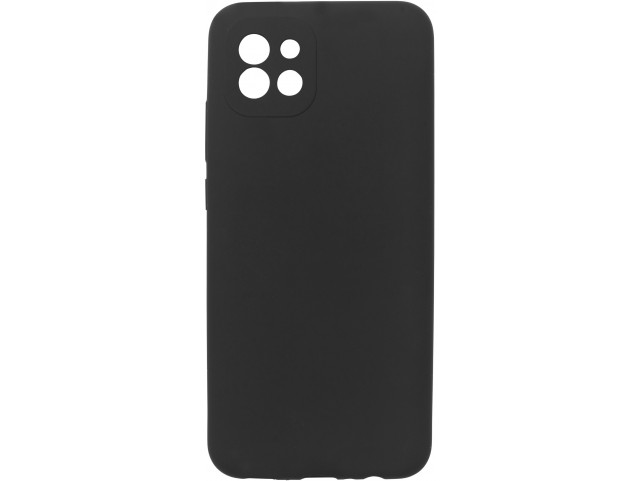 eSTUFF MADRID Samsung Galaxy A03 5G  Silicone case Black silk