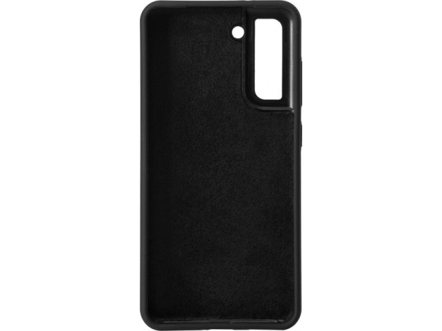 eSTUFF MADRID Samsung Galaxy S21 FE  5G Silicone case Black silk