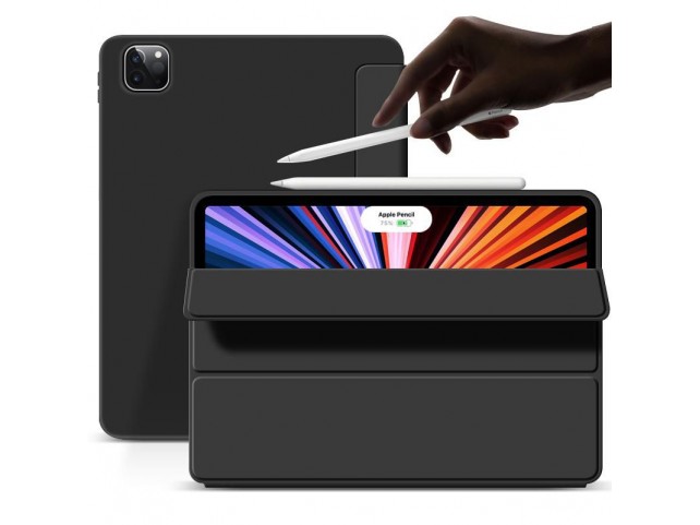 eSTUFF DENVER Folio Case iPad Pro 11  2022/2021. Black PU leather