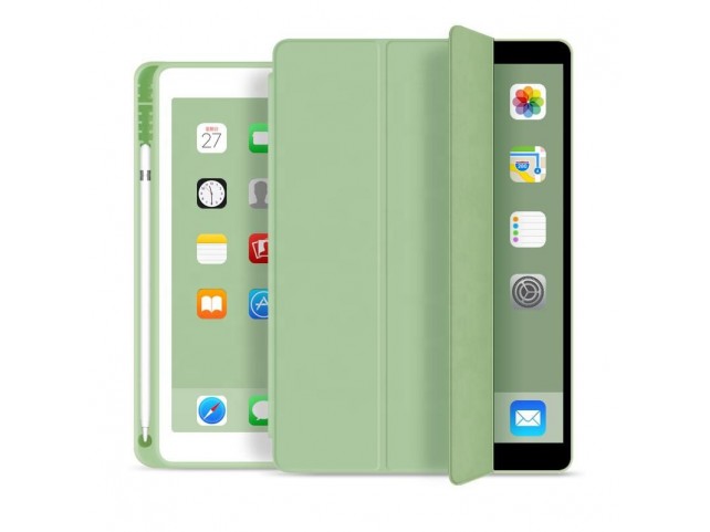 eSTUFF SEATTLE Pencil Case iPad 9.7  2018/2017. Light Green PU
