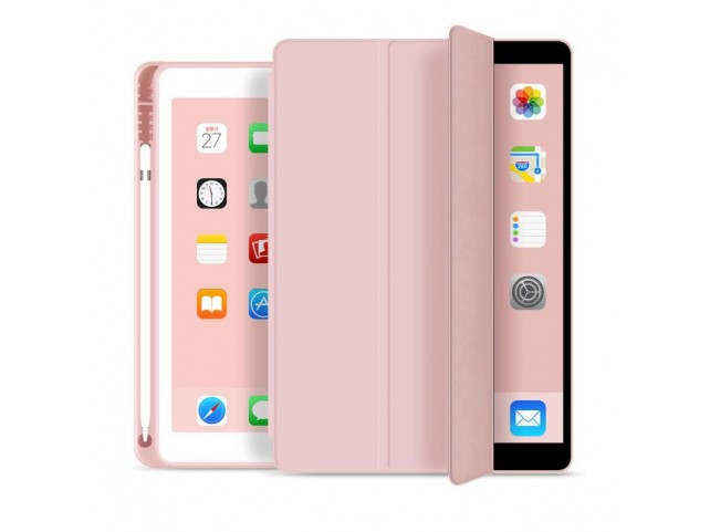 eSTUFF SEATTLE Pencil Case iPad 9.7  2018/2017. Pink PU leather
