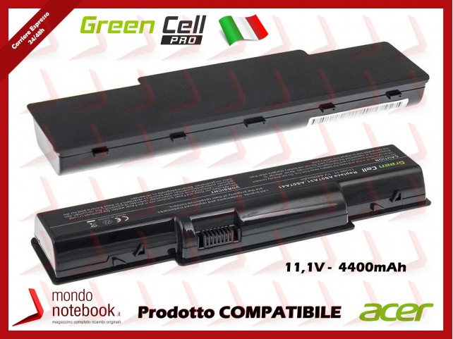 Batteria Compatibile Alta Qualità ACER Aspire 5738 5740 5536 5340 5535 - 4400 mAh