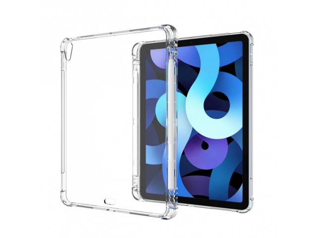eSTUFF MEMPHIS Shockproof backcover  for iPad Air 5/Air 4. Clear.