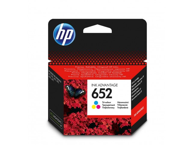 HP Ink 652 C/M/Y  652 Tri-color Original Ink