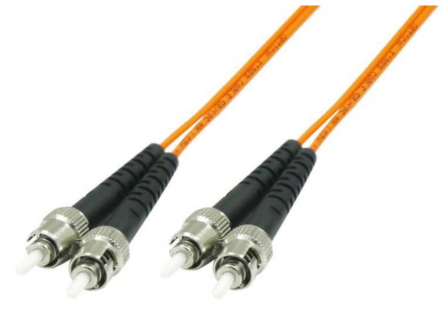MicroConnect ST/UPC-ST/UPC 2m OM1  MM Duplex  LSZH OD: 2mm,