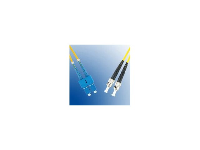 MicroConnect ST/UPC-SC/UPC 3m OS2  SM Duplex LSZH OD: 2mm, 0.3db