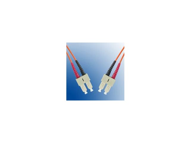 MicroConnect SC/UPC-SC/UPC 50m OM1  Multimode Duplex LSZH