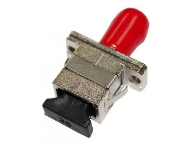 MicroConnect SC-ST adapter Metal  Female to Female