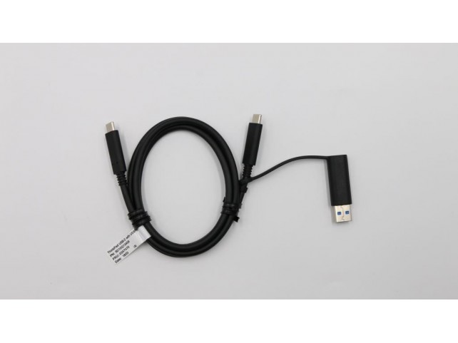 Lenovo USB-C Cable W/ Dongle TP  