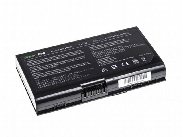 Batteria Compatibile Alta Qualità ASUS G71 G72 F70 M70 M70V X71 X71A X71SL - 4400mAh