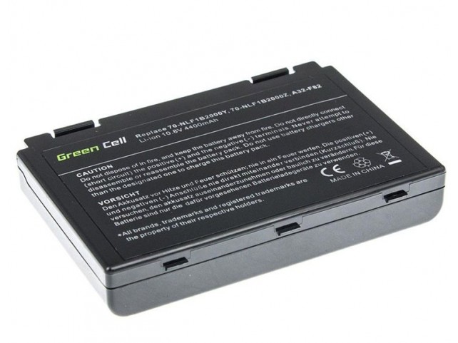 Batteria Compatibile Alta Qualità ASUS K40 K50 K50C K51 K60 K70 X70 X5DIN - 4400mAh