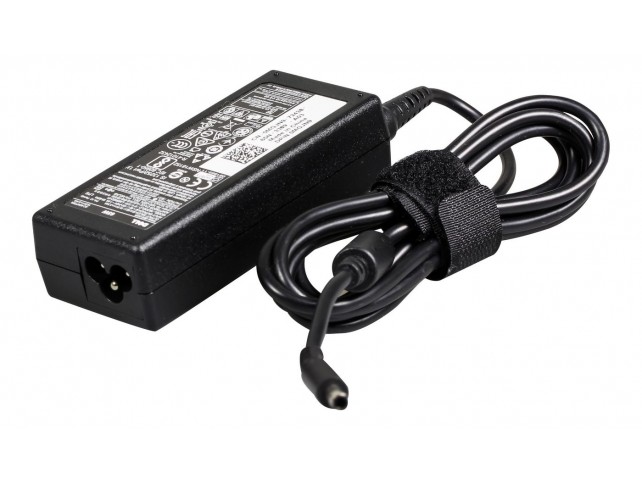 Dell AC Adapter, 65W, 19.5V, 3  Pin, 4.5mm, C6 Power Cord