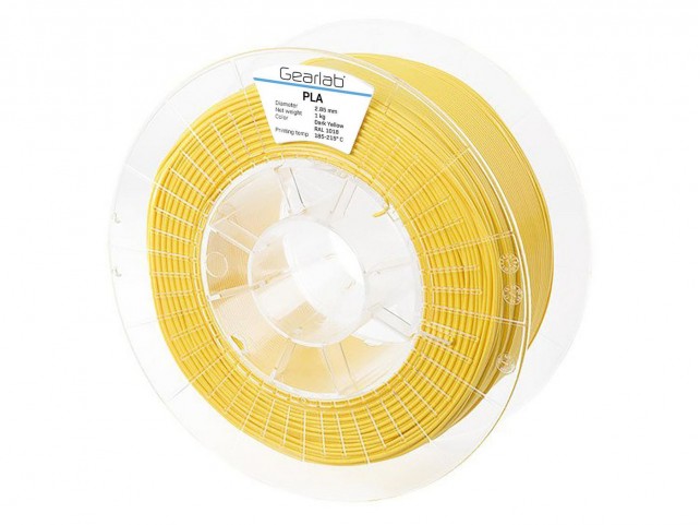 Gearlab PLA 2,85mm 1KG  Dark Yellow  
