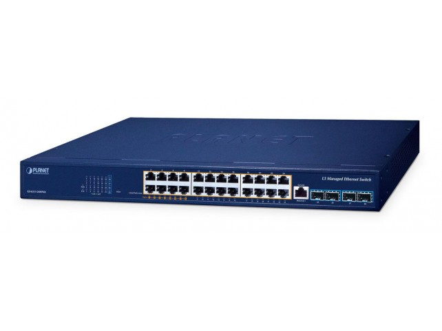 Planet Layer 3 8-Port 10/100/1000T  90W 802.3bt PoE + 16-Port