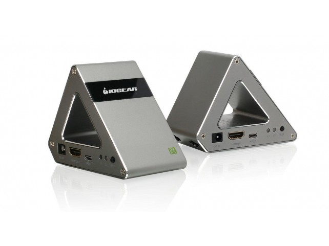 IOGEAR Ultra-Fast Video Extender  60GHZ Wireless, 4K UHD