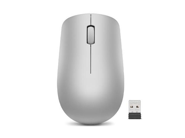 Lenovo 530 Wireless Mouse Platinum  Grey (OC)(RDKK)
