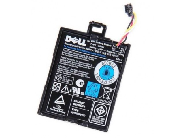 Dell Battery PERC, 2.6WHR, 1 Cell,  Lithium Ion
