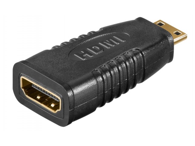 MicroConnect Adapter Mini HDMI M - HDMI F  Mini HDMI male - HDMI Female