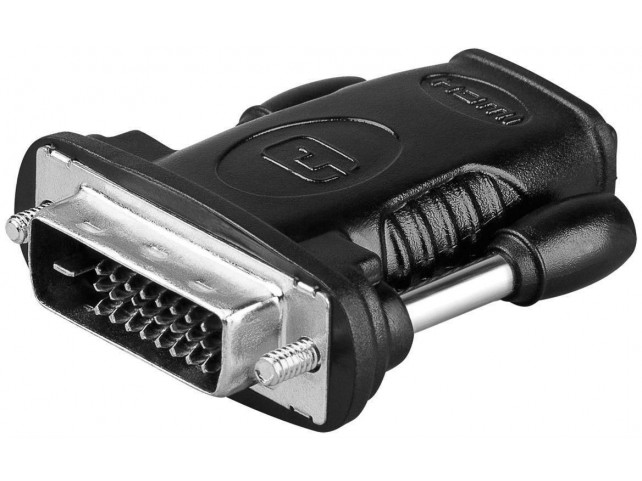 MicroConnect HDMI -  DVI-D Adapter F/M  HDMI 19 - DVI 24+1 F-M Adapter