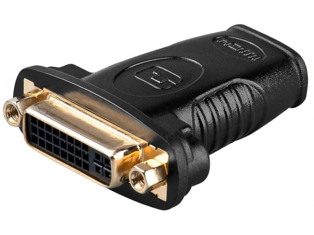 MicroConnect HDMI / DVI-I Adaptor,  HDMI Female-DVI-I 24+5 Female