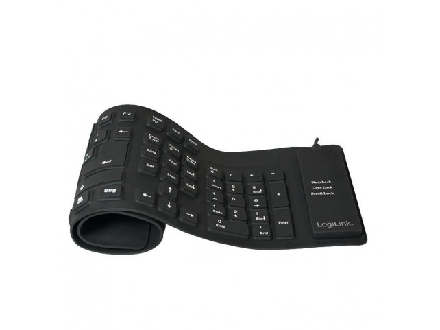 LogiLink Keyb. Waterproof USB+PS/2  ID0019A keyboard USB QWERTZ