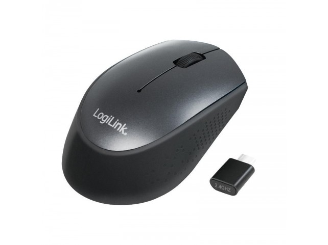 LogiLink Optic Mouse 3D USB-C 3 Button  3200 dpi 2.4