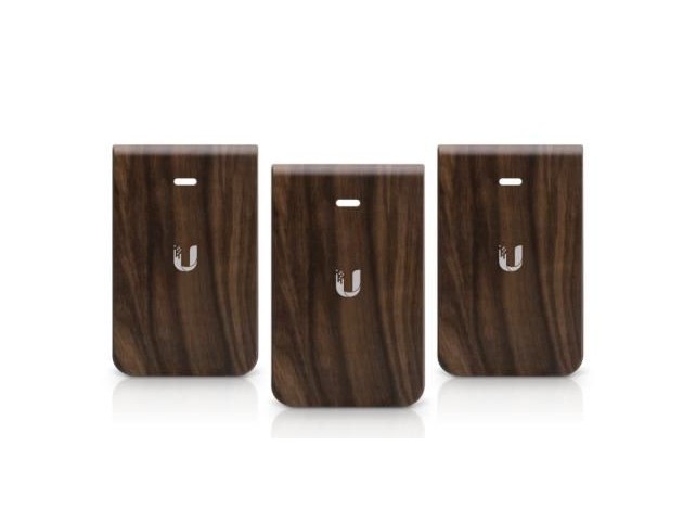 Ubiquiti UniFi In-Wall HD Covers  Wood, 3-pack