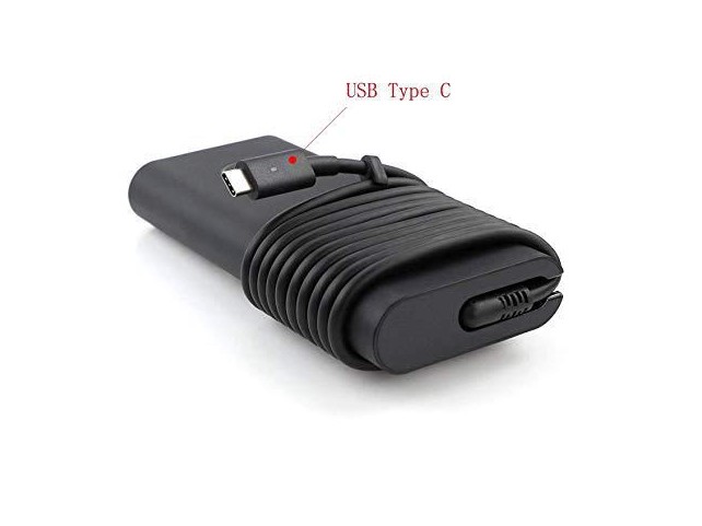 Dell AC Adapter, 130W, 20V, 3 Pin,  Type C, C6 Power Cord (Not