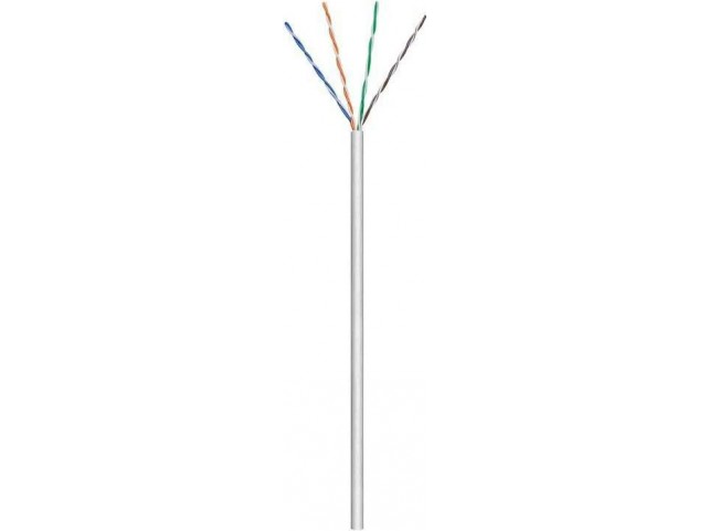 MicroConnect U/UTP CAT6 305m Grey PVC  Solid AWG23/1, CCA