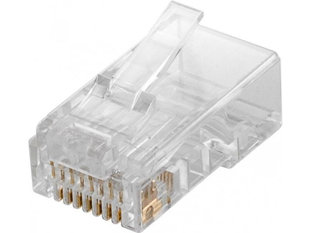 MicroConnect Modular Plug CAT5e Plug 8P8C  Unshielded, 10pcs in one bag