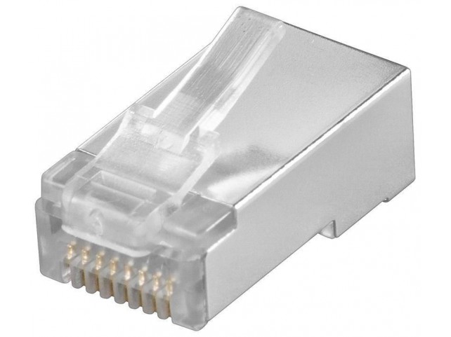 MicroConnect Modular Plug CAT5e Plug 8P8C  FTP Shielded 10pcs in one bag