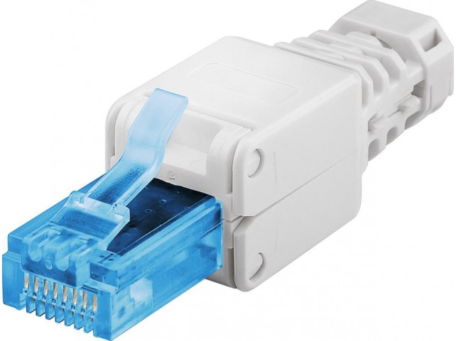 MicroConnect Tool-free RJ45 CAT6A connector  CAT 6A UTP(unshielded)