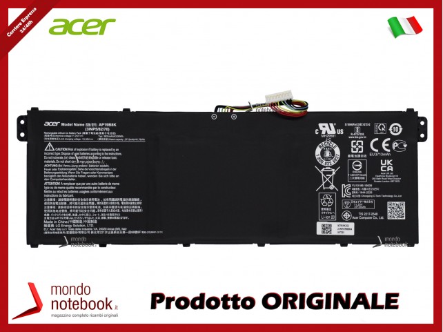 Batteria Originale ACER Aspire A314-22 A315-57G A317-52 Extensa EX215-22 - 11,25V 3830mAhh