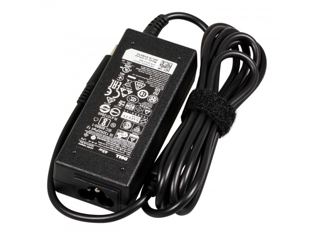 Dell AC Adapter, 45W, 19.5V, 3  Pin, 4.5mm, C6 Power Cord