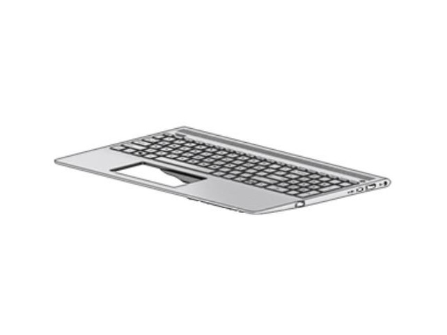 HP Top Cover Mns W Kb Bl Nsv Bel  L01924-A41, Housing base +