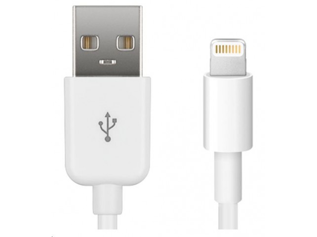 MicroConnect Lightning Cable MFI 0,5m White  8Pin Lightning - USB A Male