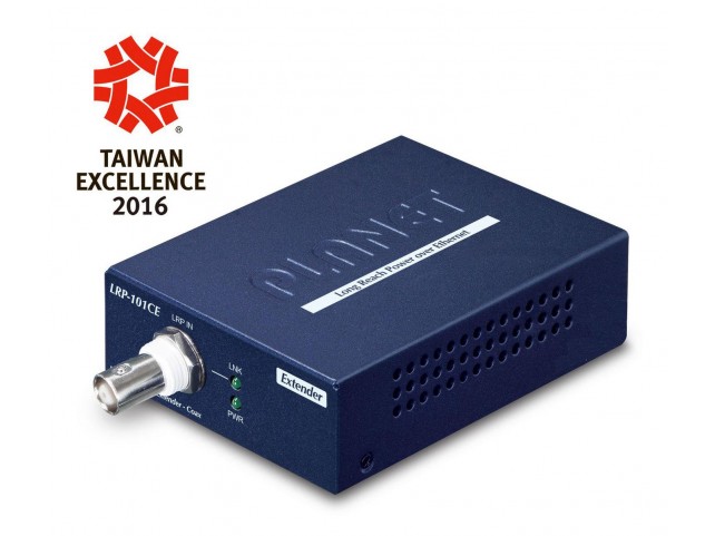 Planet 1-Port 10/100TX POE PSE +  1-Port Coax Long Reach POE