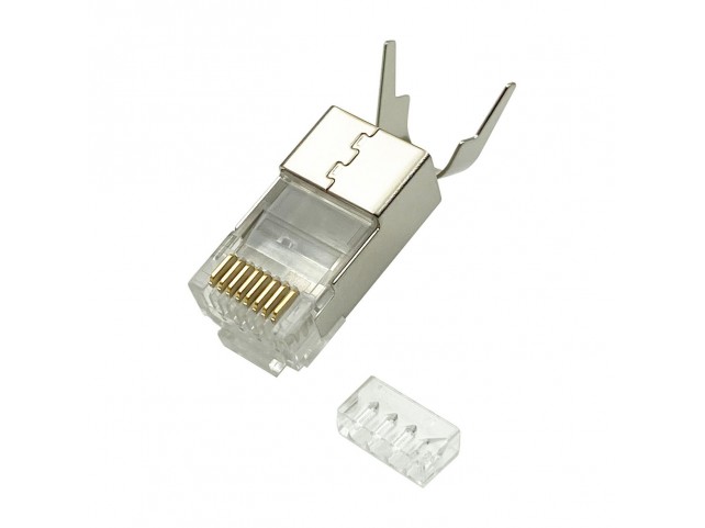 Lanview RJ45 STP plug Cat6a for  AWG22-23 solid/stranded